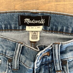 Madewell Blue Denim Jeans Classic Medium-Wash